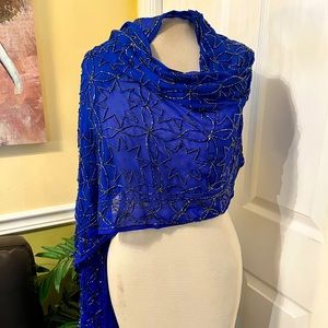 Beaded shawl